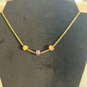 LOUIS VUITTON CRYSTAL GAMBLE NECKLACE